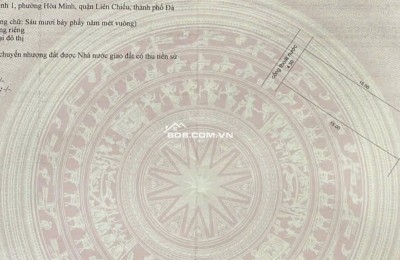 Bán đất đường Hòa Minh 1 - Gần biển - Sạch đẹp